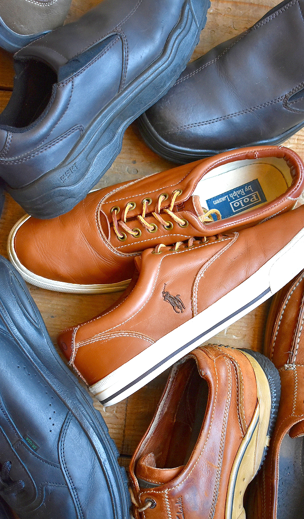 【LEATHER SHOES 革靴】 スニーカーのようなレザーシューズ入荷～　@古着屋カチカチ