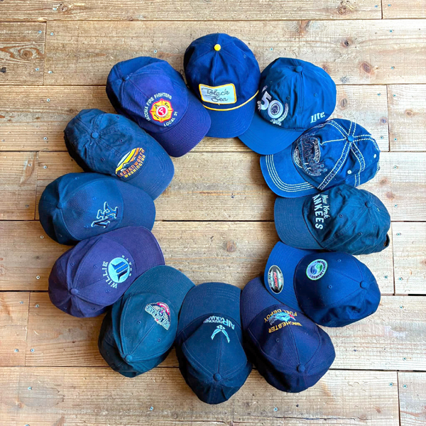 【Navy Blue Caps ネイビーキャップ】 アメリカらしさが詰まった紺キャップが入荷～