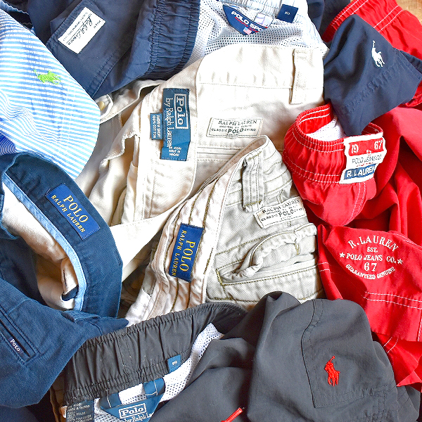 【説明不要のポロラルフローレン】 ショートパンツや水着など入荷～　@古着屋カチカチ