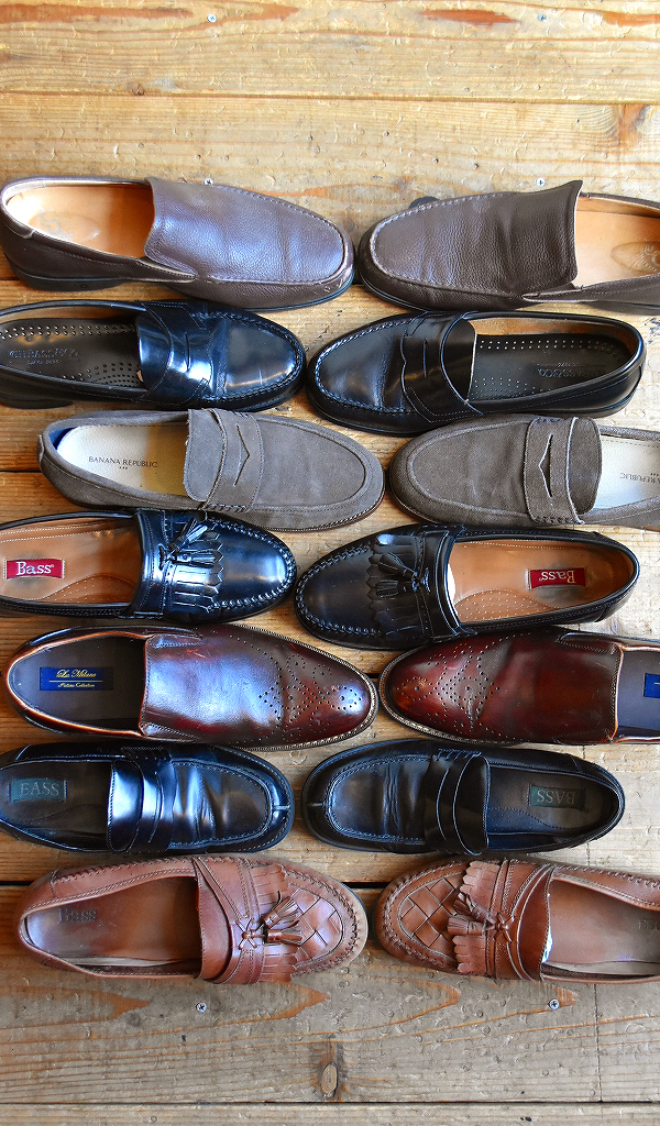 【Loafer Casual Shoes】カジュアルローファー革靴レザーシューズ入荷～古着屋カチカチ