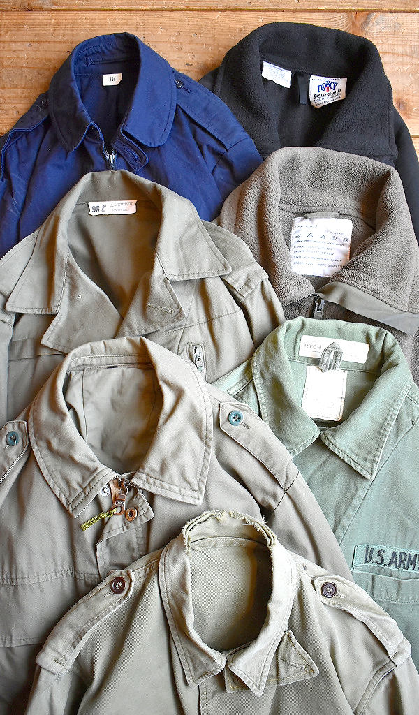 【Vintage Military Jacket】 実物放出品ミリタリージャケット入荷～