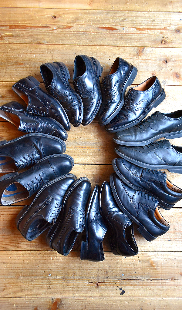 【Black Leather Shoes ブラックレザーシューズ】 リクエスト多数の黒革靴を入荷~