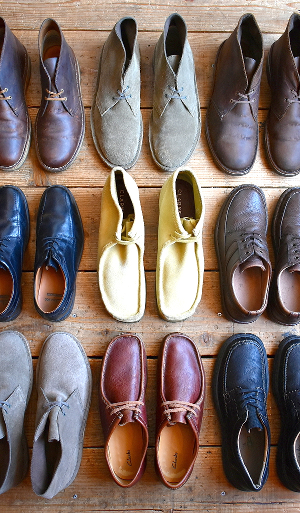 【CLARKS　クラークス】 秋らしい配色と素材感デザートブーツやワラビーなど入荷～@古着屋カチカチ