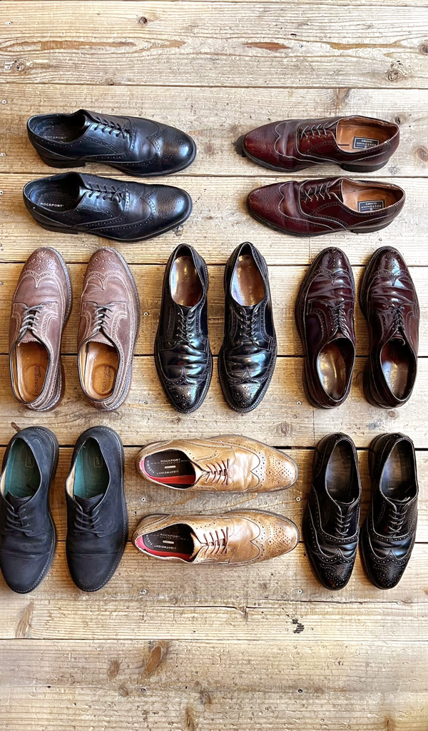 【Wingtip Leather Shoes】 今日から使えるウィングチップレザーシューズ入荷～