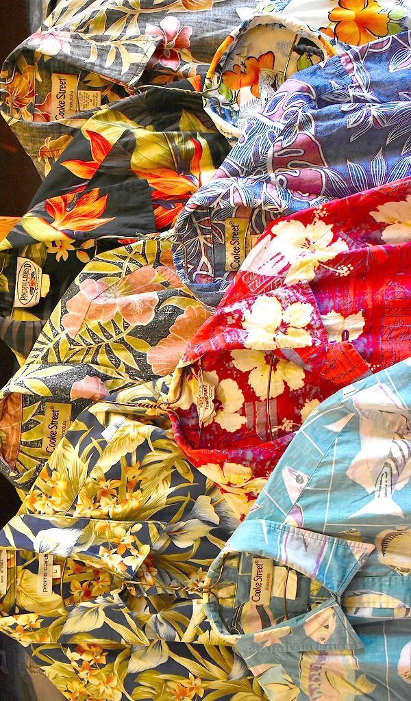 【４連休ALL１０％オフSALE】 ハワイアン柄のアロハシャツ入荷～　@古着屋カチカチ