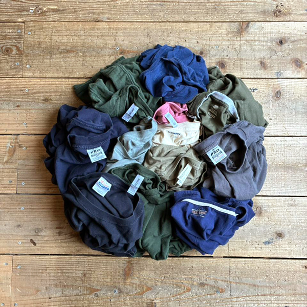 【Crewneck Tee　クルーネックTシャツ】 無地シンプル丸首Tシャツ大量入荷@古着屋カチカチ