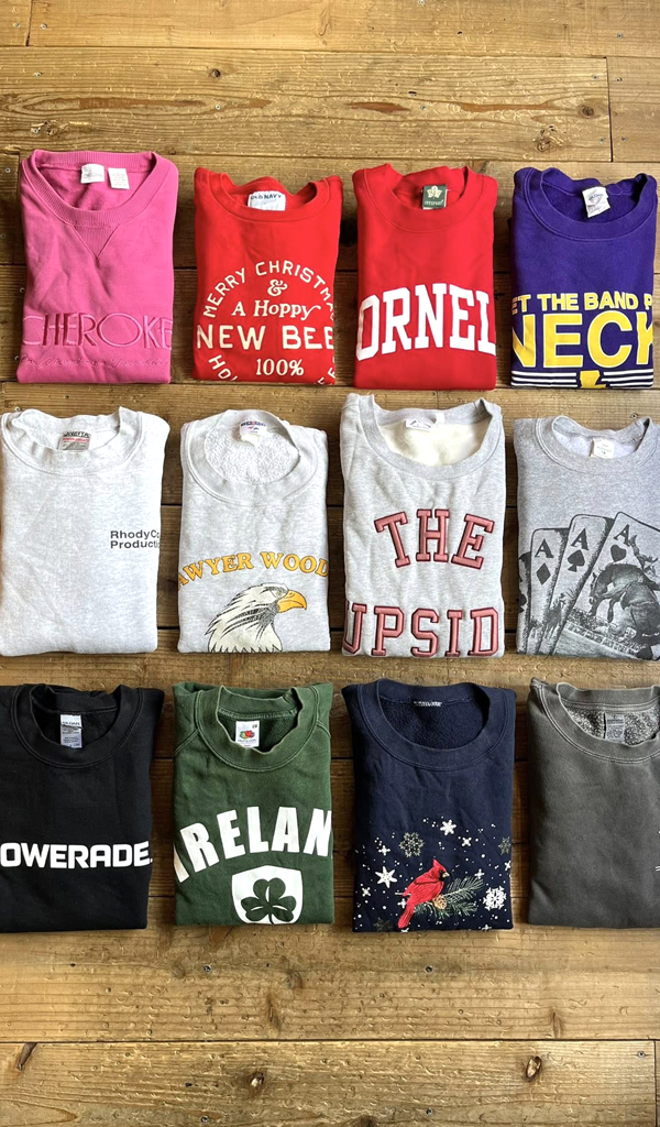 【Pinted Sweatshirt プリントスウェット】今から使えるトレーナー入荷@古着屋カチカチ