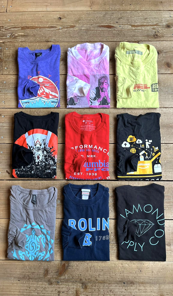 【Sleeve Print Tee　袖プリント長袖Tシャツ】  春先にぴったりのロンTシャツ入荷～