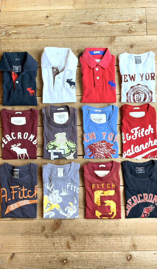 【Abercrombie & Fitch アバクロンビー&フィッチ】 A&FビンテージTシャツ入荷～
