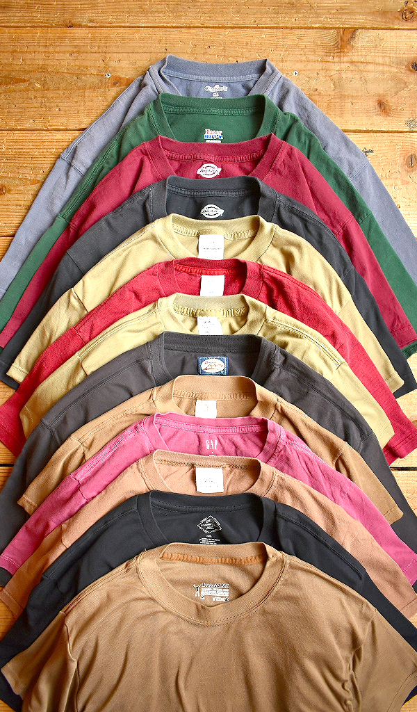 【シンプル無地Tシャツ大量】 USAブランドのポケットTシャツも入荷～　@古着屋カチカチ