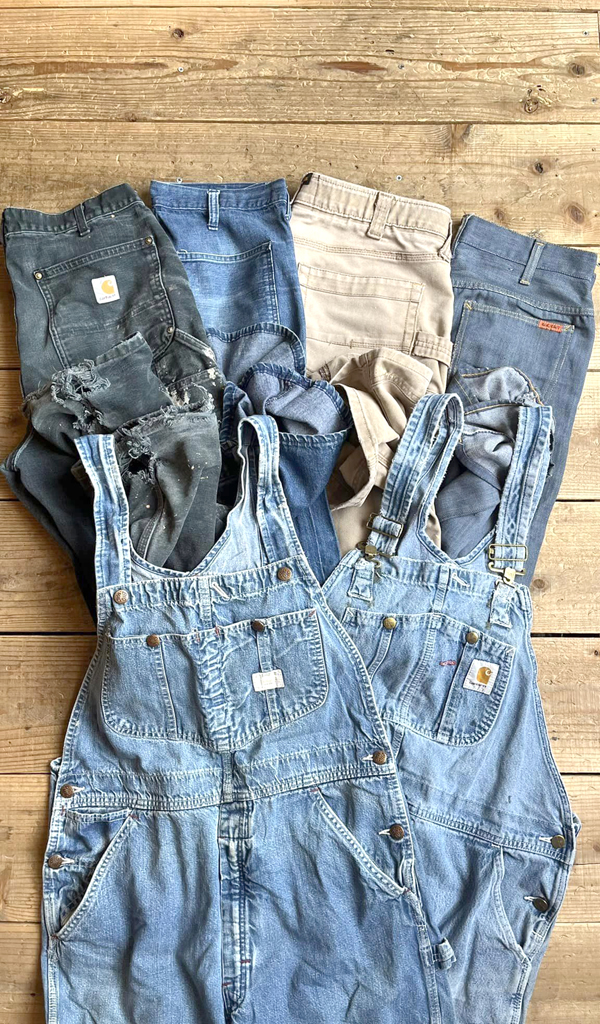 【Distressed Jeans ボロの美学ジーンズ】ボロの極み的ワークパンツ入荷@古着屋カチカチ