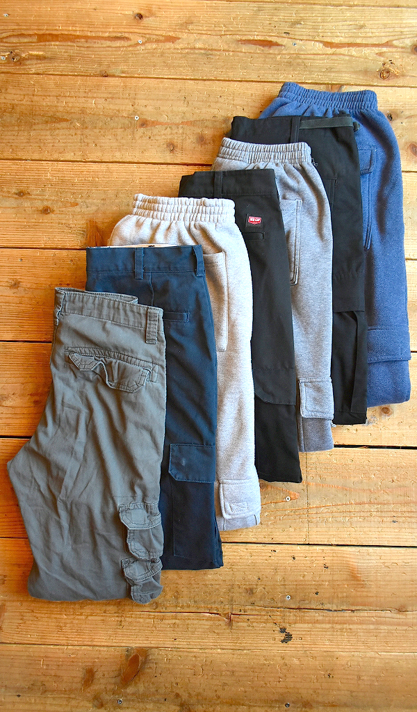 【6P Cargo Pants】サイドポケットのカーゴパンツ(スウェットパンツ)入荷～古着屋カチカチ