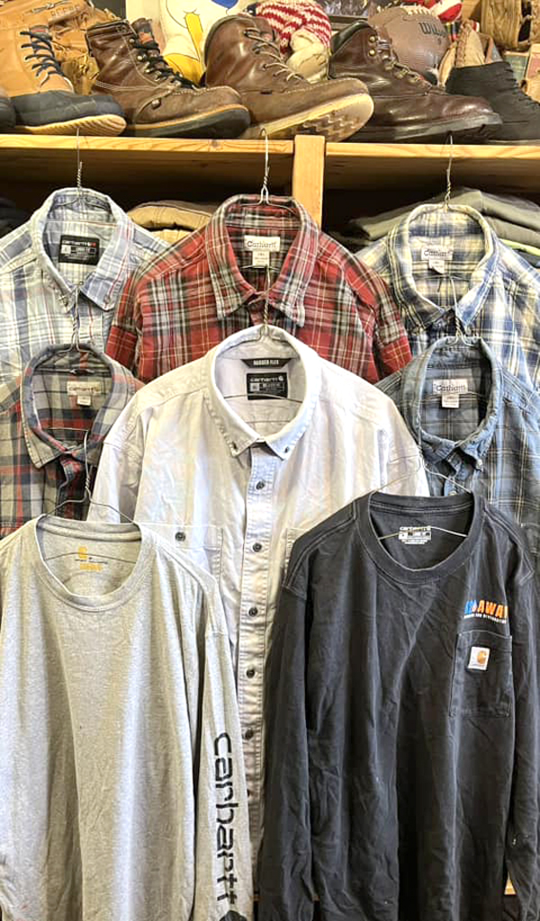 【Carhartt　カーハート】 ワークブランドの長袖シャツ&Tシャツ入荷～@古着屋カチカチ
