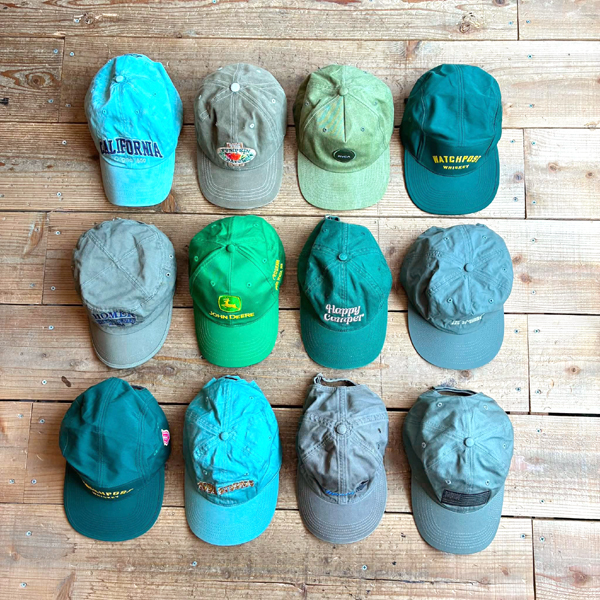 ■GREEN CAP COLLECTION■ USA直輸入のグリーン系カラーキャップ入荷～