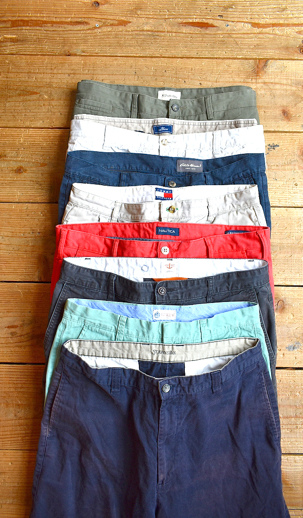 【Chino Shorts】 チノパンスタイルのハーフパンツ入荷^^　@古着屋カチカチ