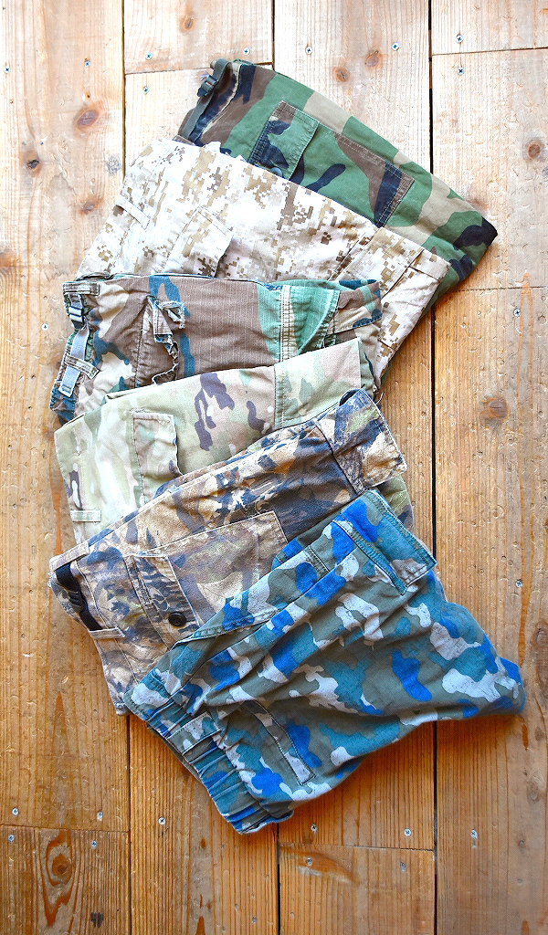【Camouflage　カモフラージュ】 インパクトのある迷彩カーゴパンツ入荷～@古着屋カチカチ