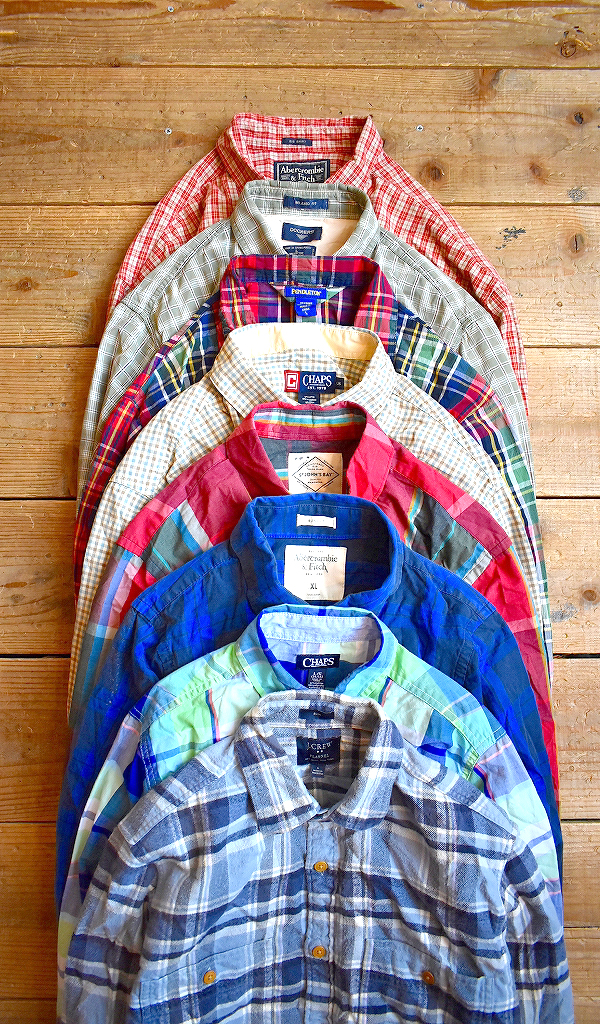 【Checked Shirts】 今季トレンド入りのチェックシャツ入荷～ @古着屋カチカチ