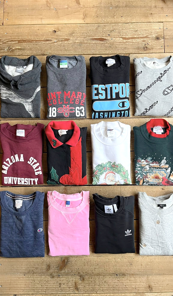 【Sweatshirts スウェット】 クリスマス年末年始に活躍するトレーナー入荷@古着屋カチカチ