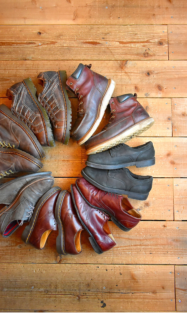 【Leather Shoes & Boots】 味のあるレザーシューズ＆ブーツ入荷～@古着屋カチカチ