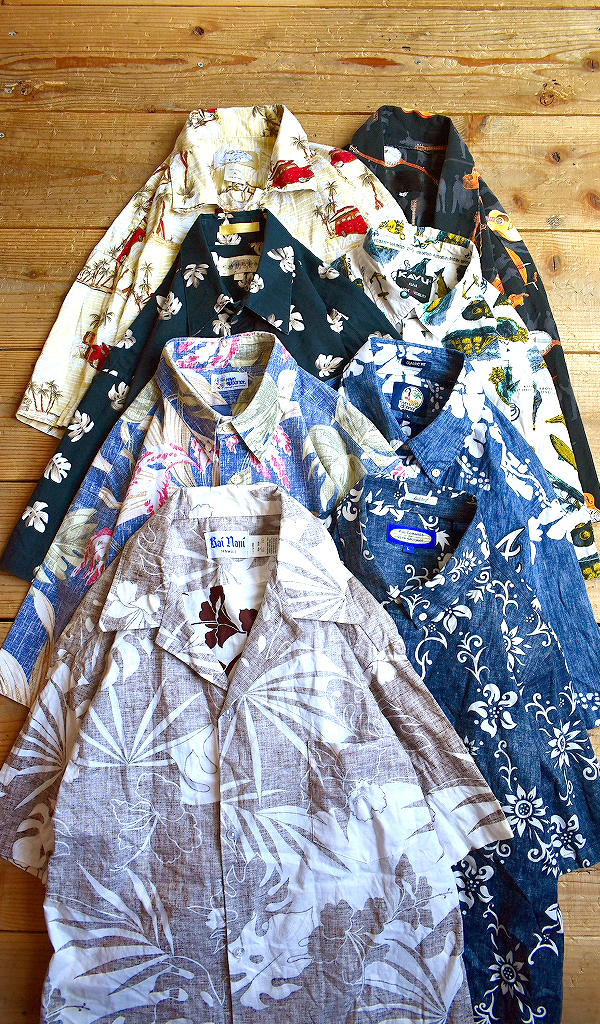 【Cotton Aloha shirts】真夏にぴったりで涼しげなアロハシャツ入荷～@古着屋カチカチ