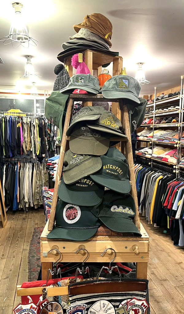 【Green Cap　グリーンキャップ】 春先にぴったりの緑帽子を入荷～@古着屋カチカチ