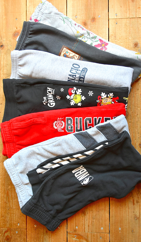 【Printed Sweatpants】 珍しいプリント入りスウェットパンツ入荷～@古着屋カチカチ