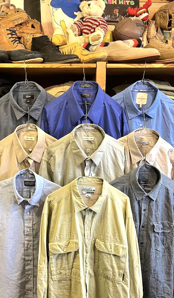 【Brand Shirts　ブランドシャツ】 各種ブランドの長袖シャツ入荷～@古着屋カチカチ