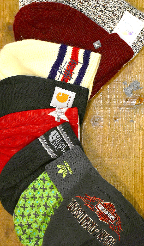 【デイリーに使えるニット帽】 アメリカブランド中心にニットキャップ大量入荷～　@古着屋カチカチ