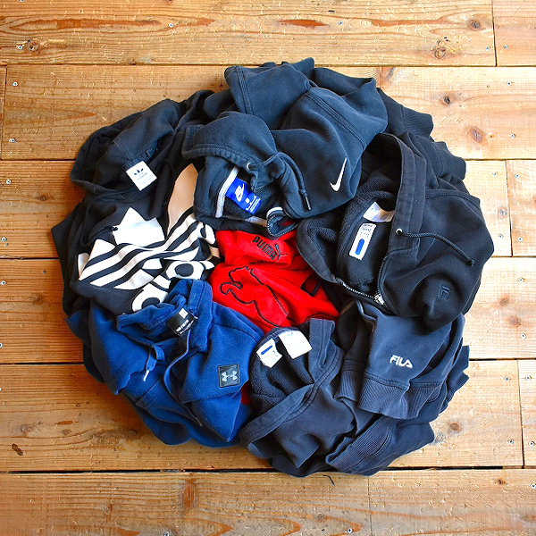 【Nike/adidas/FILA/Puma】 各国のスポーツブランドパーカー入荷　@古着屋カチカチ