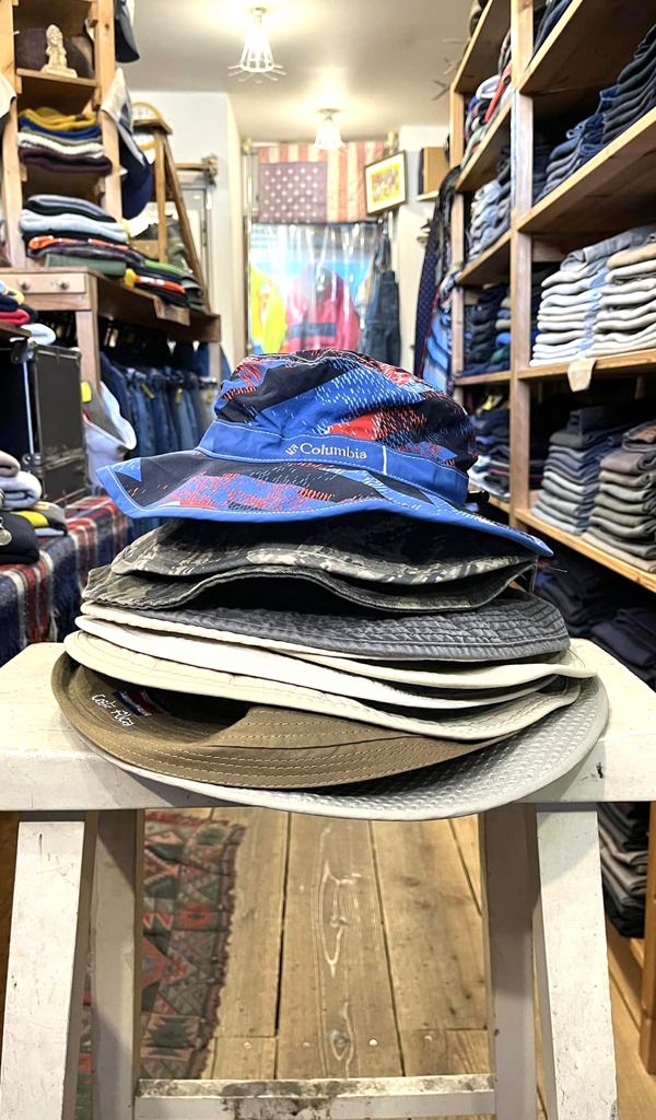 【Safari Hat サファリハット】 春夏に使えるアウトドアハット大量入荷～@古着屋カチカチ