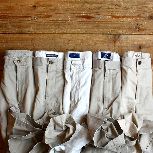 【Dockers by Levi's®】 ジーンズで有名なリーバイス®のチノパンラインのドッカーズ！