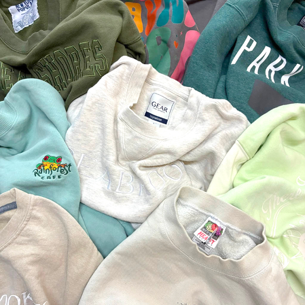 ■Logo Sweatshirt■ シアトルUSA直輸入のロゴ入りスウェット入荷~