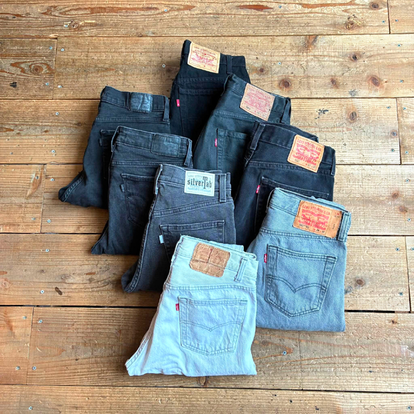 ■Levi’s BLACK & GRAY JEANS■ リーバイスのブラック＆グレージーンズ入荷～