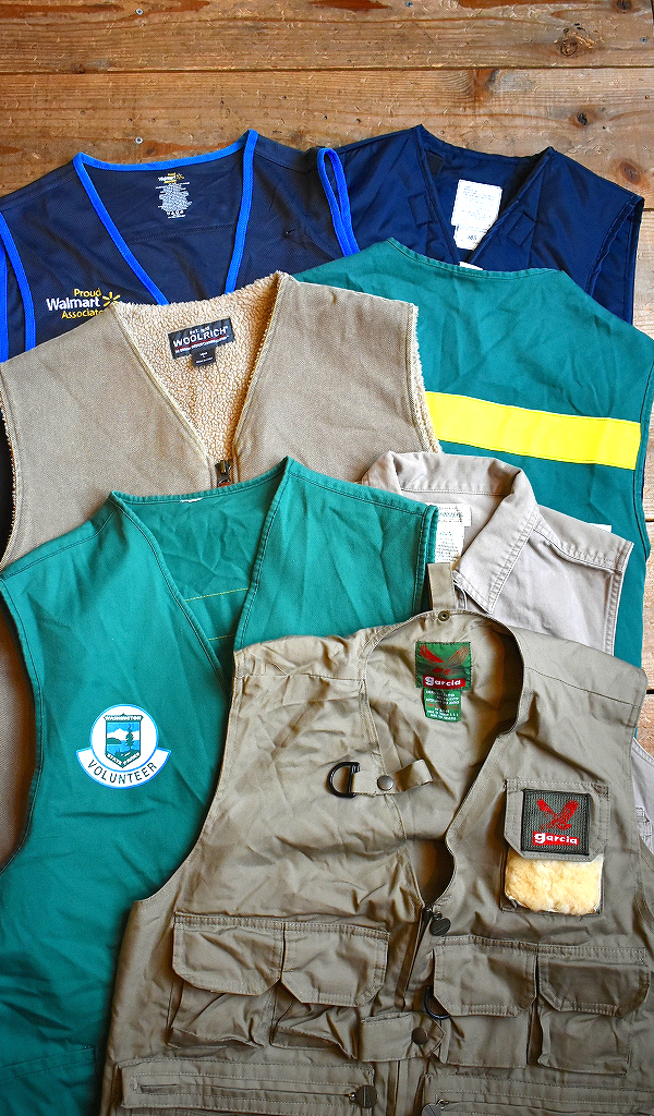 【Fishing/Hunting/Liner Vest】 ジャンル問わず様々なベスト入荷～