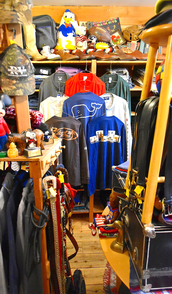 【Sleeve Print T-Shirt】 おしゃれな袖プリント長袖Tシャツ入荷~@古着屋カチカチ