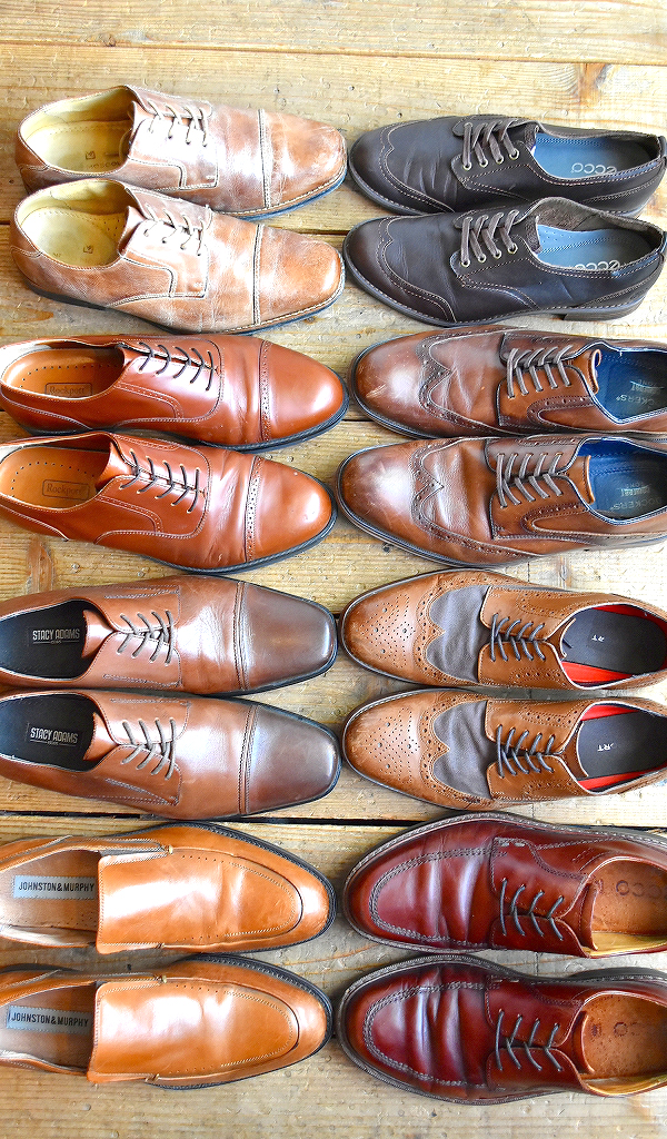 【Leather Shoes レザーシューズ】 今日から使える茶革靴入荷~@古着屋カチカチ