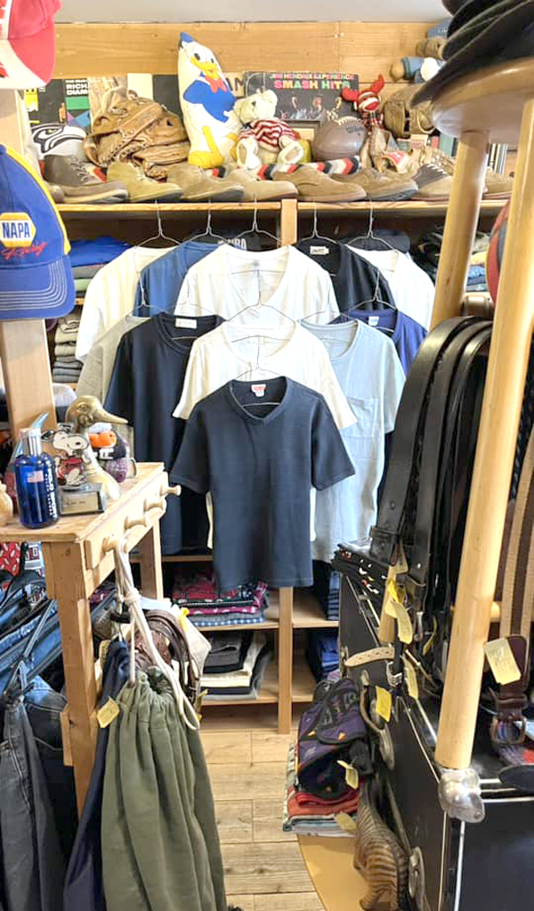【Cotton T-Shirt　コットンTシャツ】 シンプル無地Tシャツ再入荷～@古着屋カチカチ