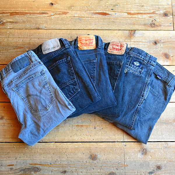 【ブラックジーンズ入荷!!!】 バラエティーに富んだUSAブランドばかり～　@古着屋カチカチ