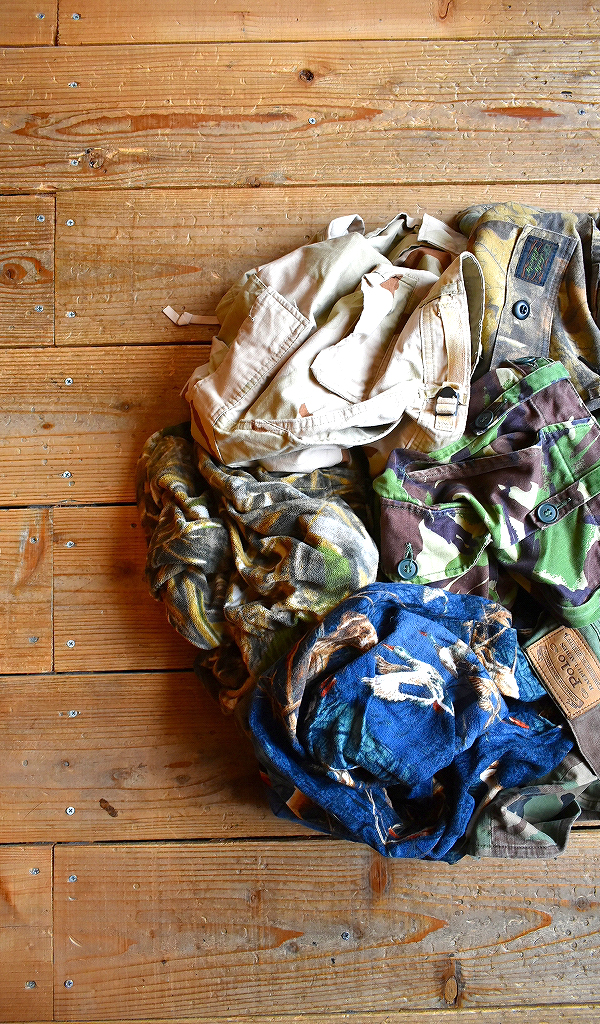 【Camouflage Pants】 インパクトのある迷彩柄パンツ入荷～　@古着屋カチカチ