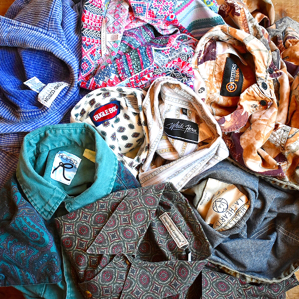 【個性溢れる斬新奇抜デザイン】 春先にぴったりな柄シャツ入荷～　@古着屋カチカチ