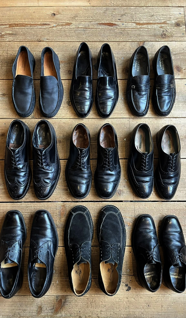 【Black Leather Shoes　黒革靴】レザーシューズ/ローファー/サービスシューズ入荷～