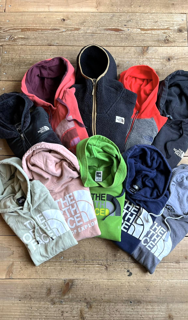 【The North Face ノースフェイス】 ブランドロゴ入りパーカーやフリース@古着屋カチカチ