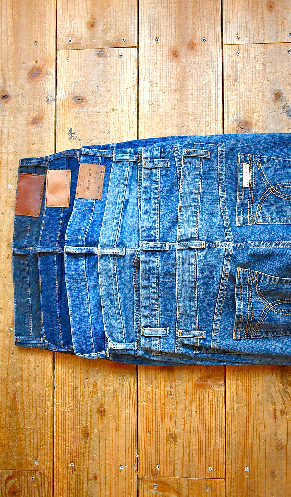 【シアトルUSA直輸入デニムパンツ】 濃紺デニムからライトブルージーンズまで入荷～　@古着屋カチカチ
