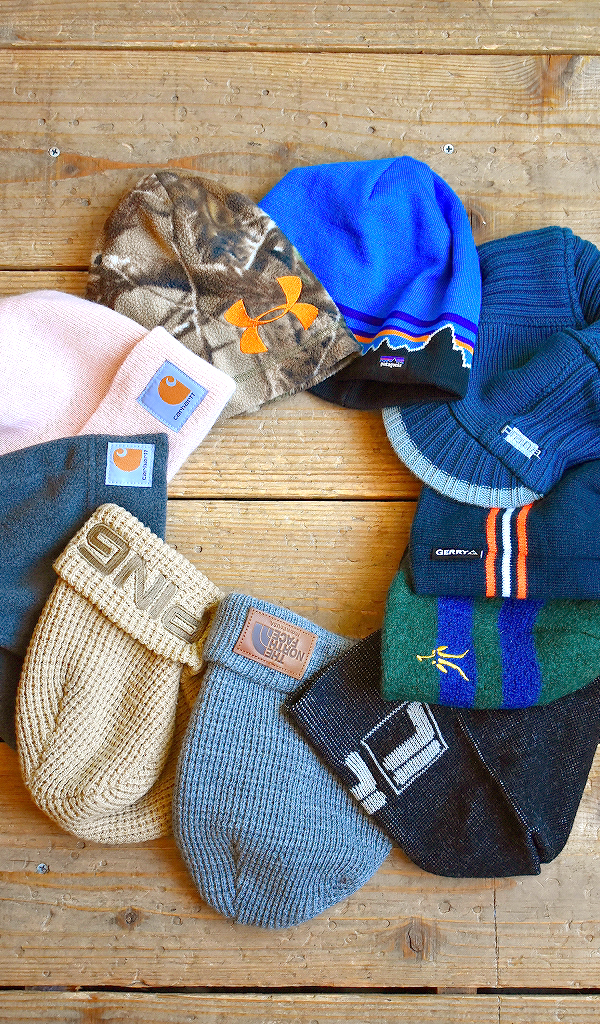 【Knit Beanieビーニー】 いよいよ秋冬ニット帽/ニットキャップ入荷~ @古着屋カチカチ