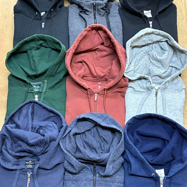 【Full Zip Up Hoodie】 定番人気のジップアップスウェットパーカー入荷～
