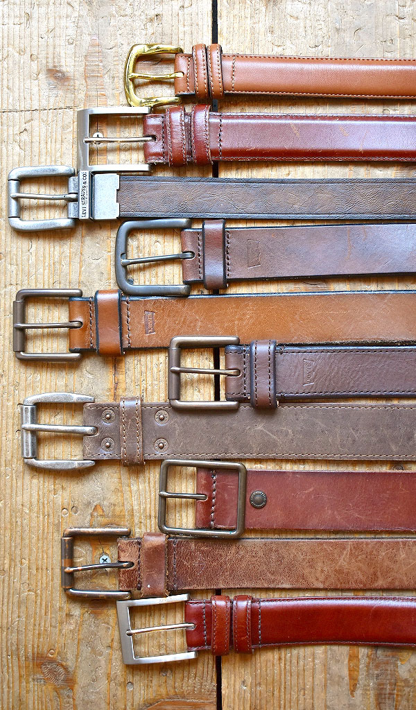 【夏に最適な革小物レザーベルト】 薄着になる夏のチラ見せアイテム入荷～ @古着屋カチカチ