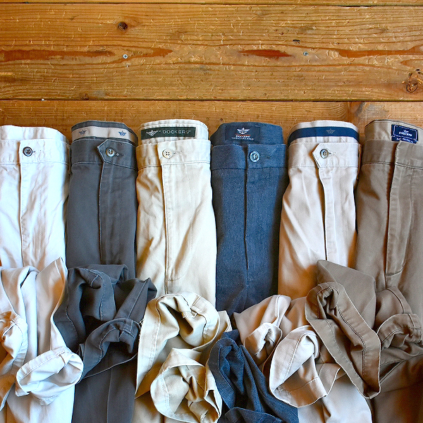 【リーバイス® ドッカーズ】 ワイドシルエットのチノパンツ入荷～　@古着屋カチカチ