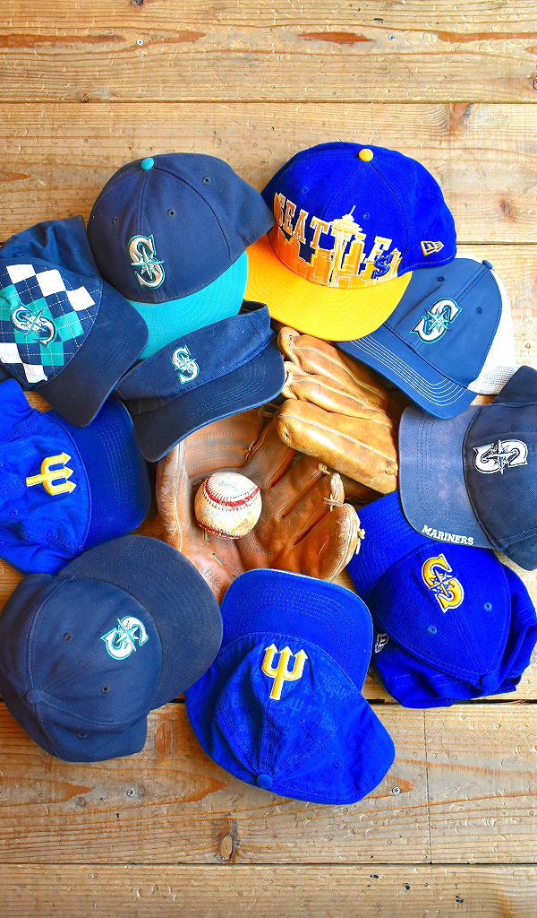 【MLB Seattle Mariners】 シアトルマリナーズのキャップ入荷~@古着屋カチカチ