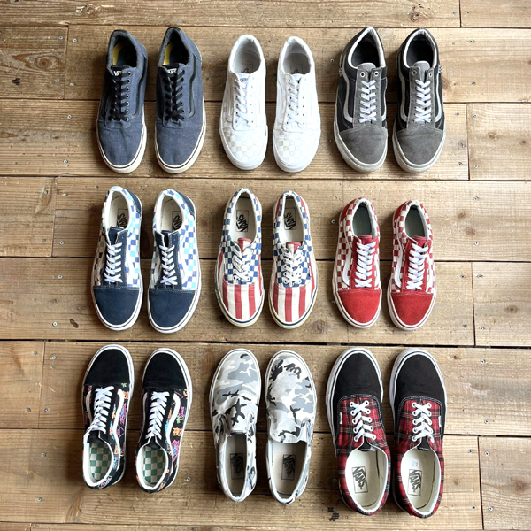 【Vans USA バンズ アメリカ企画】 オールドスクールなローテクスニーカー@古着屋カチカチ