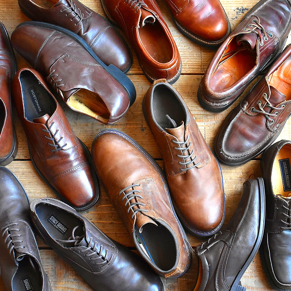 【いい感じの革靴 Leather Shoes】 きれいめレザーシューズ入荷～　@古着屋カチカチ